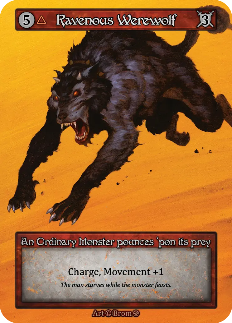 Gothic - Ravenous Werewolf - Non-Foil