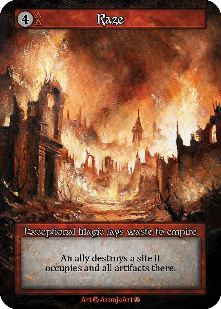 Gothic - Raze - Foil