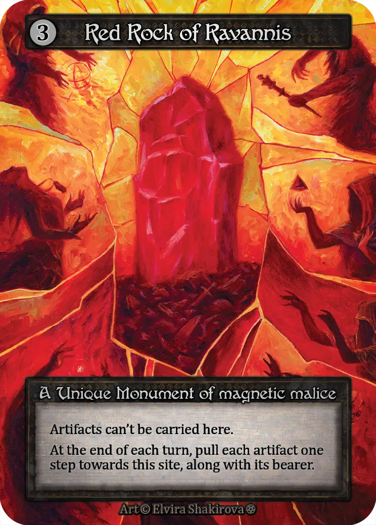 Gothic - Red Rock of Ravannis - Foil