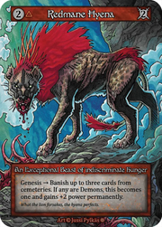 Gothic - Redmane Hyena - Foil