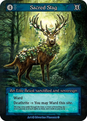 Gothic - Sacred Stag - Foil