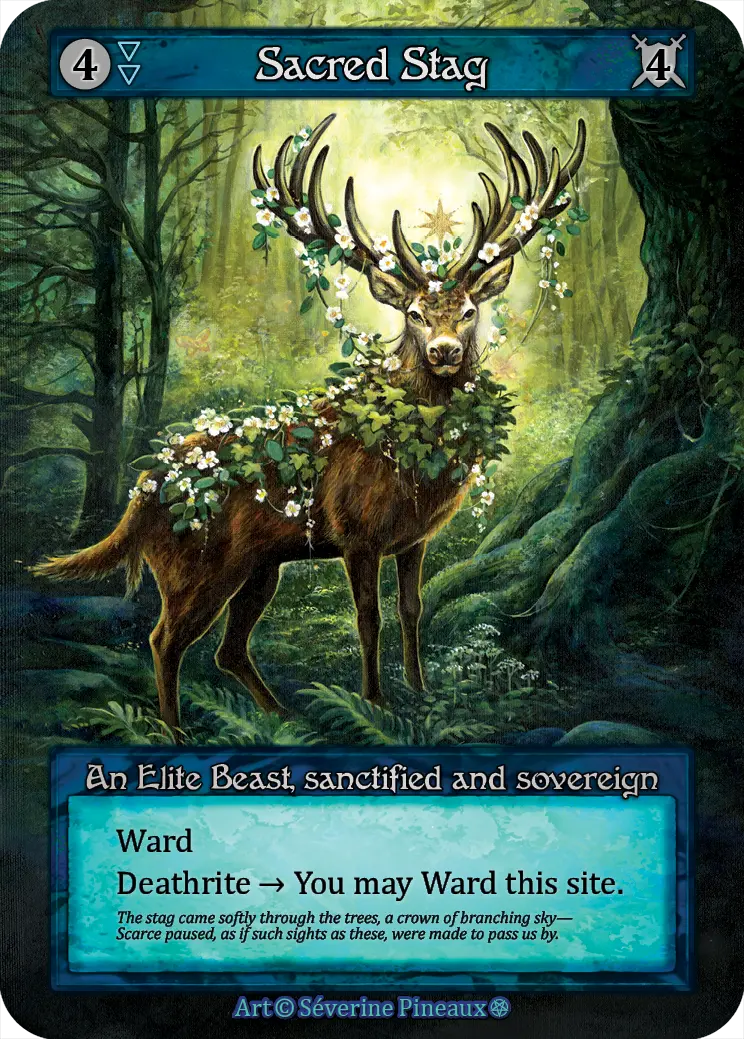 Gothic - Sacred Stag - Foil
