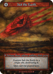 Gothic - Salt the Earth - Foil