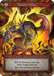 Gothic - Satanic Panic - Foil