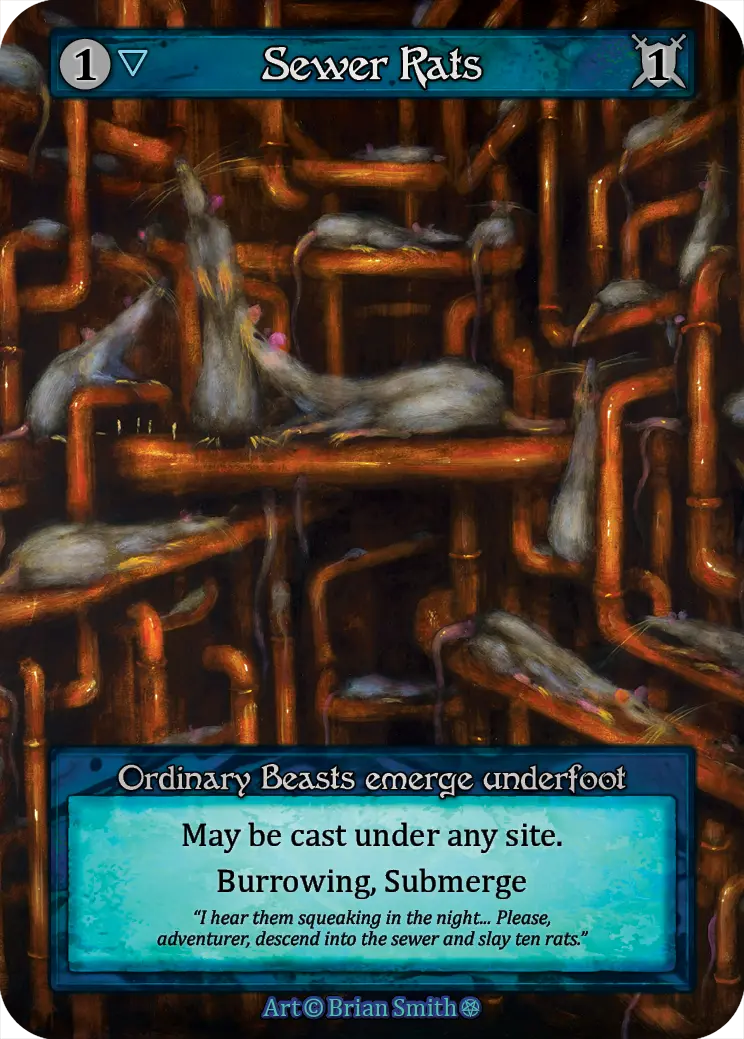Gothic - Sewer Rats - Non-Foil