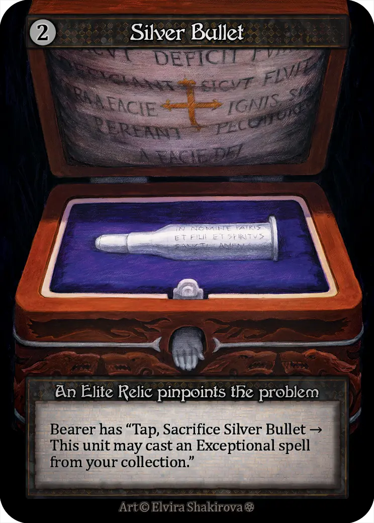 Gothic - Silver Bullet - Foil