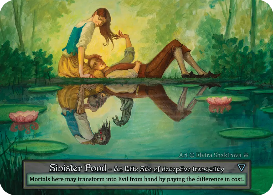 Gothic - Sinister Pond - Foil