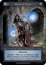 Gothic - Skeleton Mage - Foil