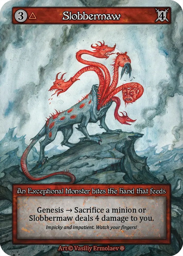 Gothic - Slobbermaw - Foil