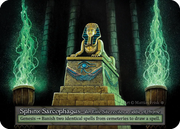 Gothic - Sphinx Sarcophagus - Foil