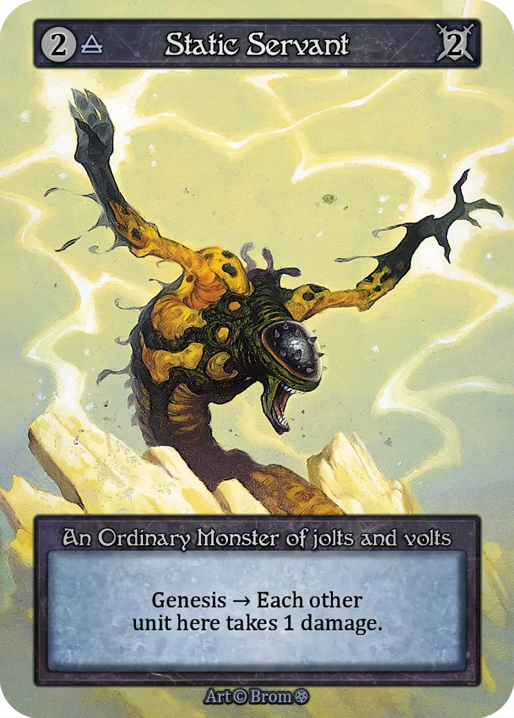 Gothic - Static Servant - Foil