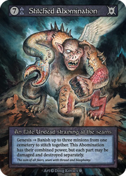Gothic - Stitched Abomination - Foil