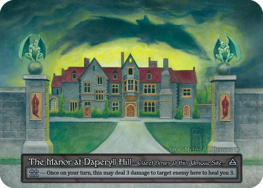 The Manor at Daperyll Hill - Gothic Foil
