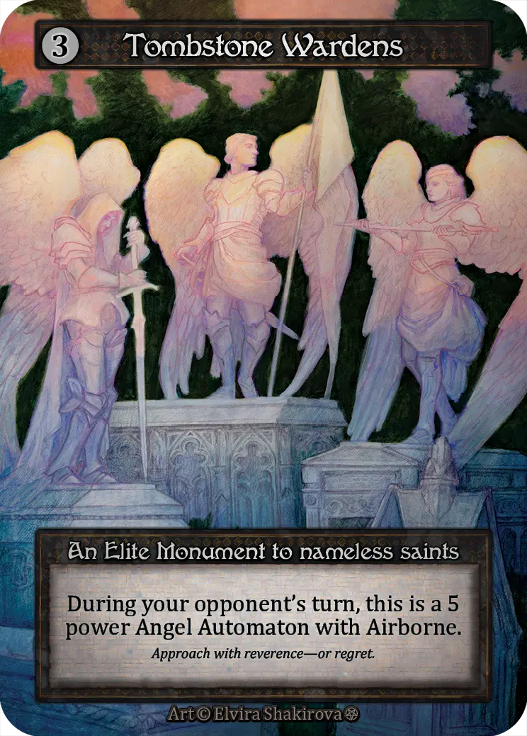 Gothic - Tombstone Wardens - Foil