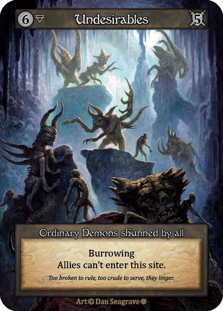 Gothic - Undesirables - Foil