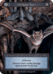 Gothic - Vampire Bats - Foil