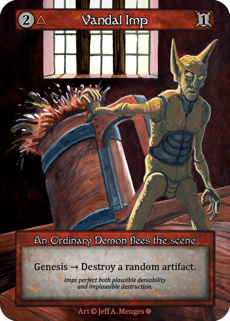 Gothic - Vandal Imp - Non-Foil