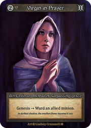 Gothic - Virgin in Prayer - Foil
