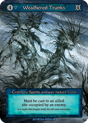 Gothic - Weathered Trunks - Foil