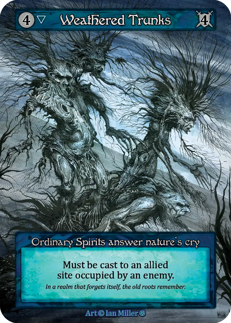 Gothic - Weathered Trunks - Foil