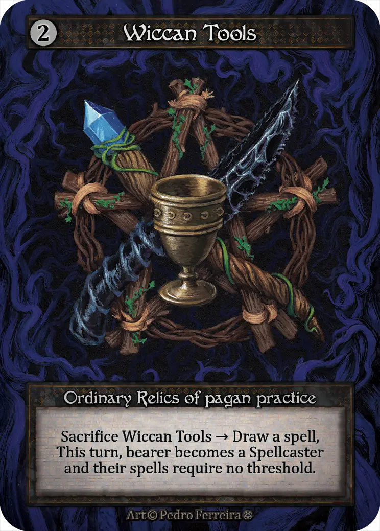 Gothic - Wiccan Tools - Foil