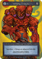 Gothic - Willing Tribute - Foil