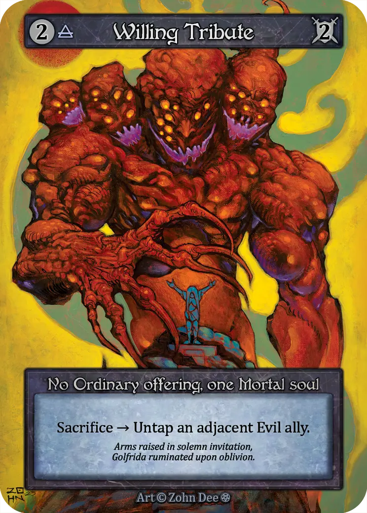 Gothic - Willing Tribute - Foil