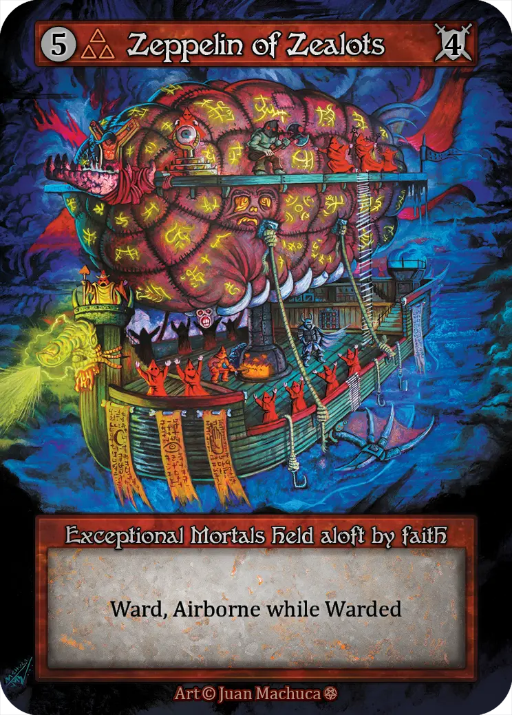 Gothic - Zeppelin of Zealots - Foil