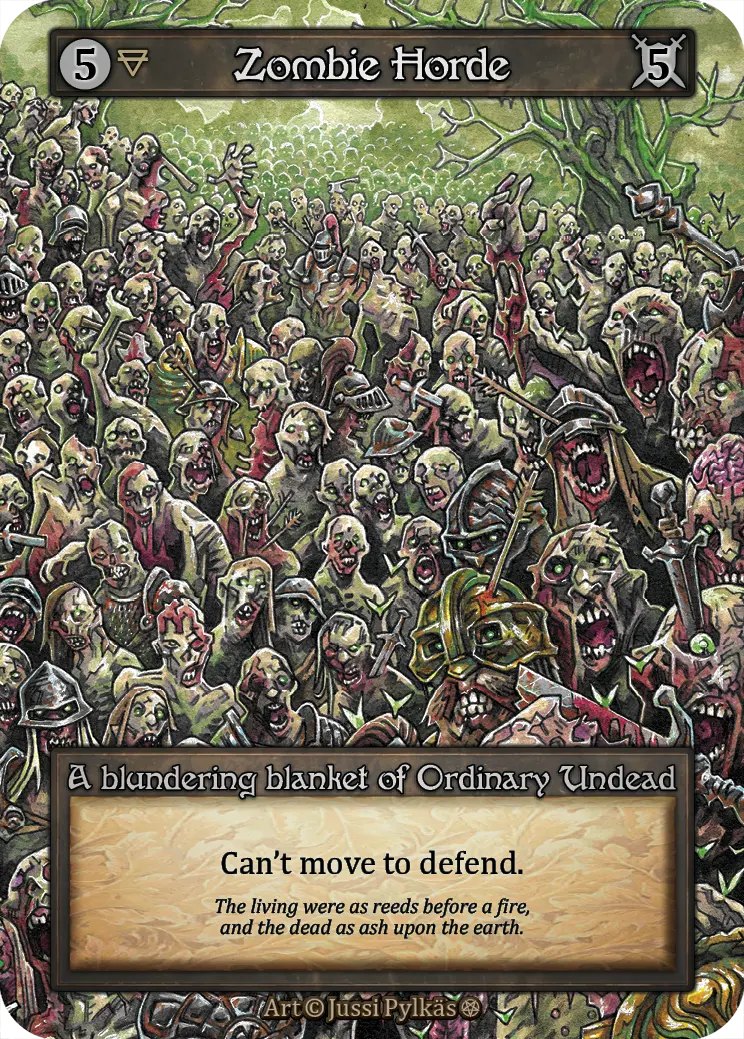 Gothic - Zombie Horde - Non-Foil