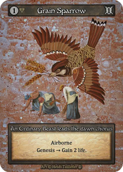 Arthurian Legends - Grain Sparrow - Foil