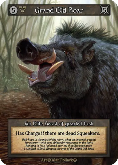 Grand Old Boar - Foil