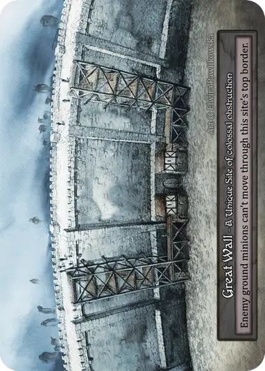 Beta - Great Wall - Foil