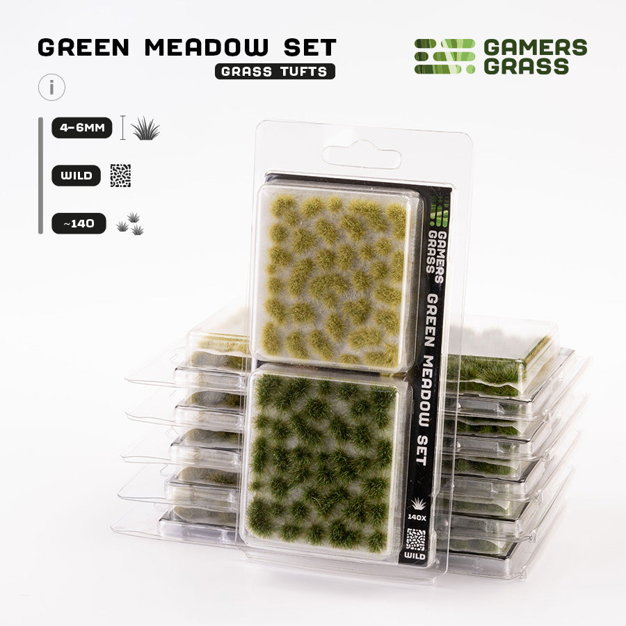 Gamers Grass: Tuft Sets - Green Meadow