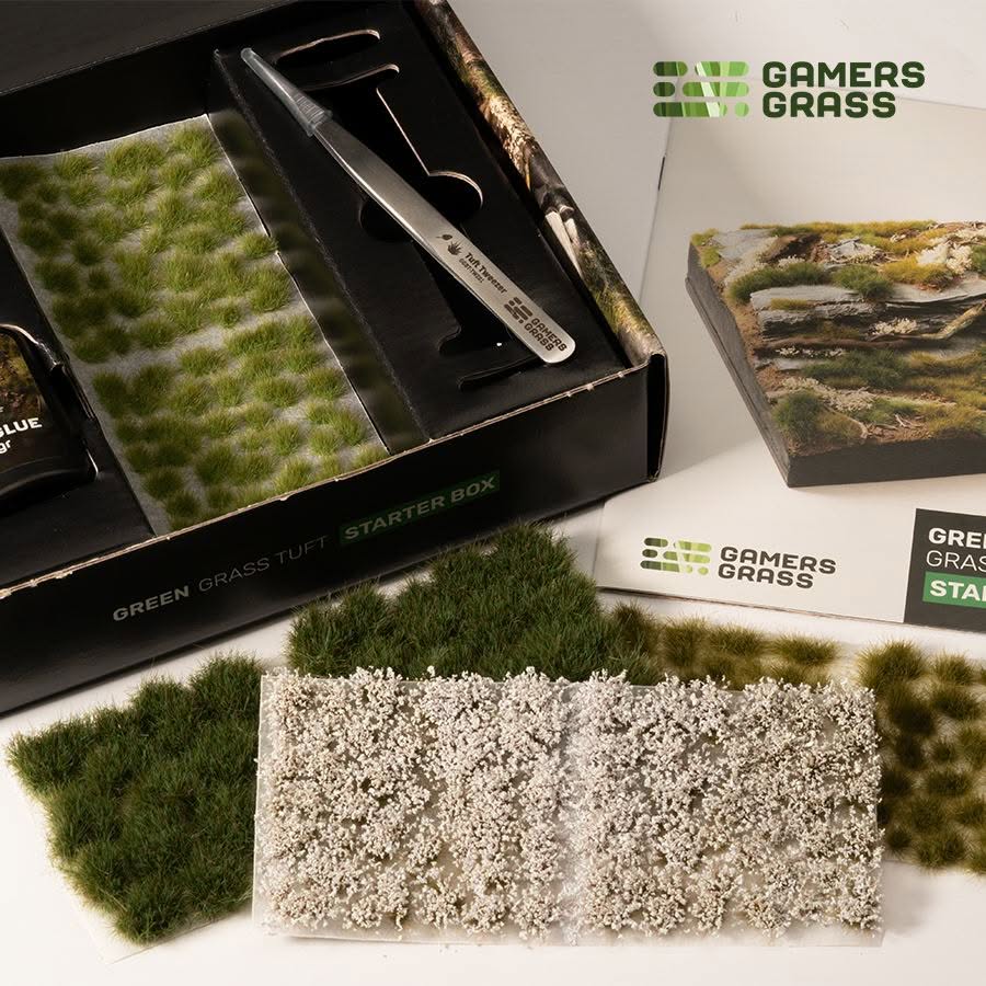Gamers Grass: Grass Tuft Starter Box - Green