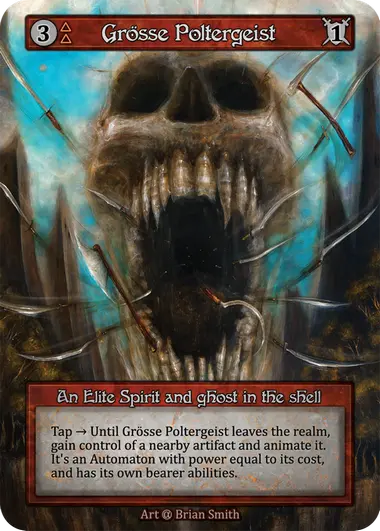 Alpha - Grösse Poltergeist - Foil