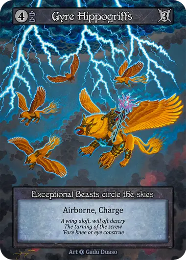 Gyre Hippogriffs - Beta / Non-Foil