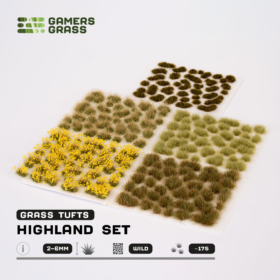 Gamers Grass: Tuft Sets - Highland