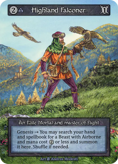 Highland Falconer (Summer)