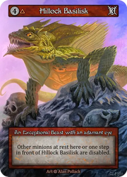 Alpha - Hillock Basilisk - Non-Foil