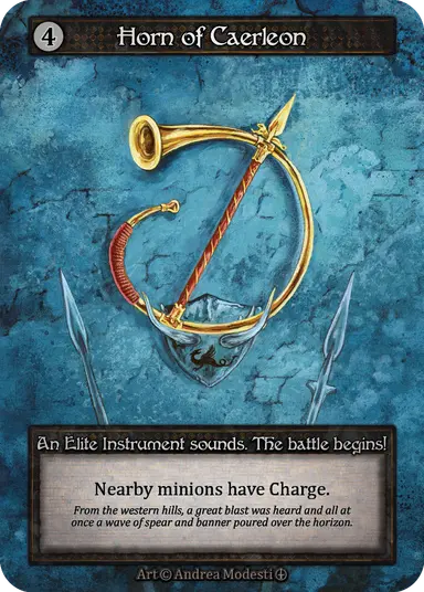 Arthurian Legends - Horn of Caerleon - Foil