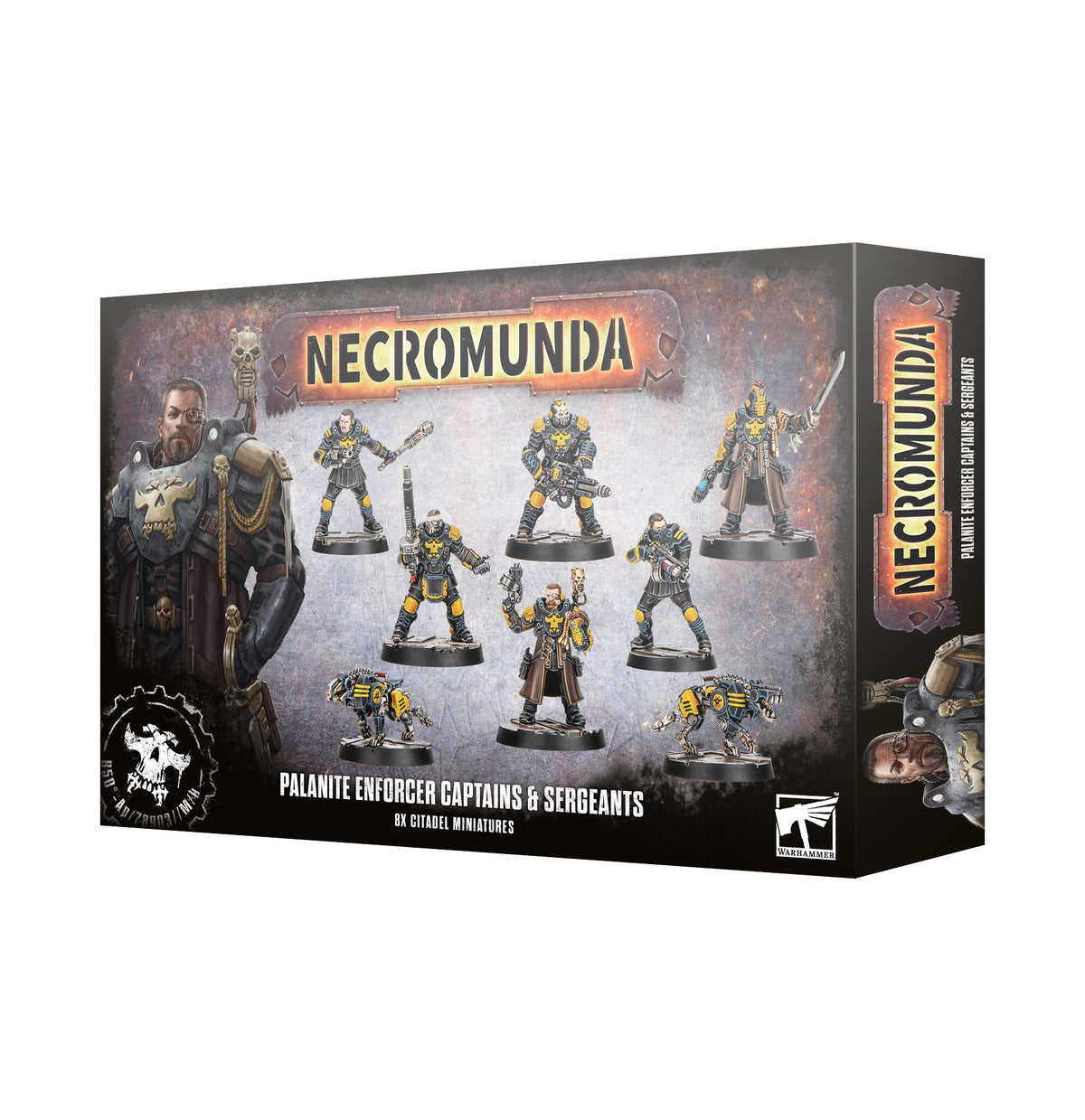 Warhammer: Necromunda: Palanite Enforcer Captains & Sergeants