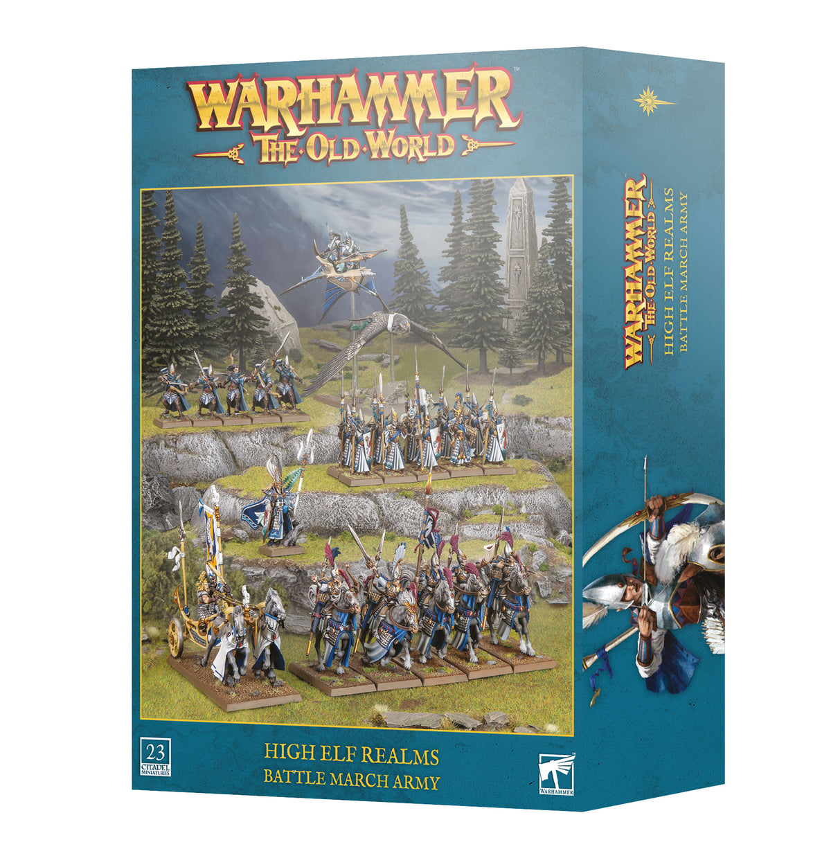 Warhammer: The Old World: High Elf Realms - Battle March Army