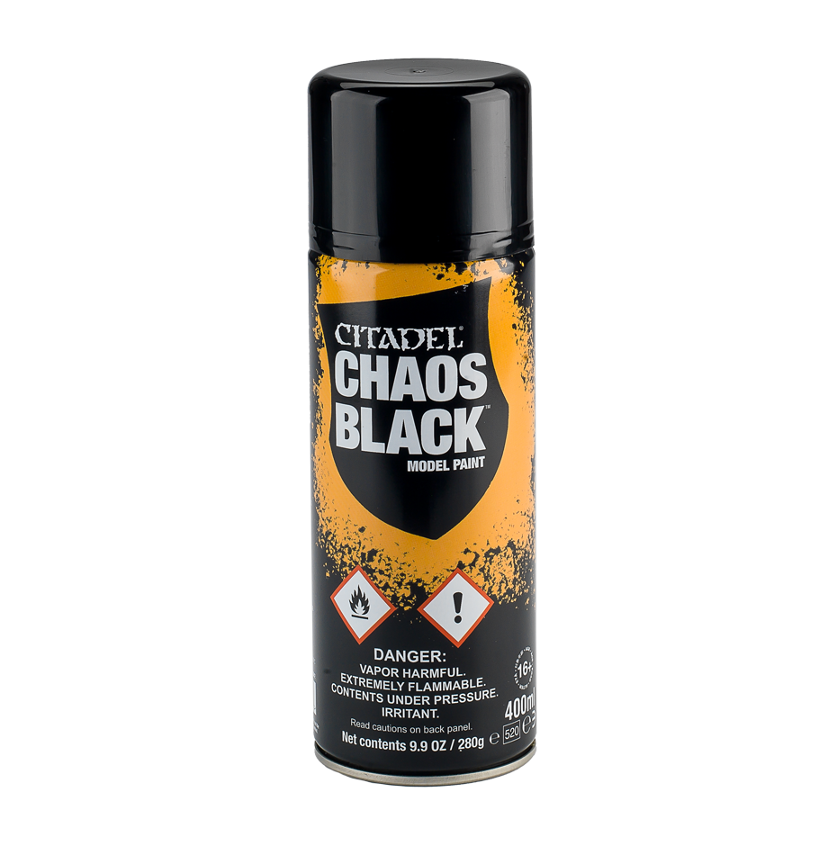 Citadel Colour Spray Paint Chaos Black