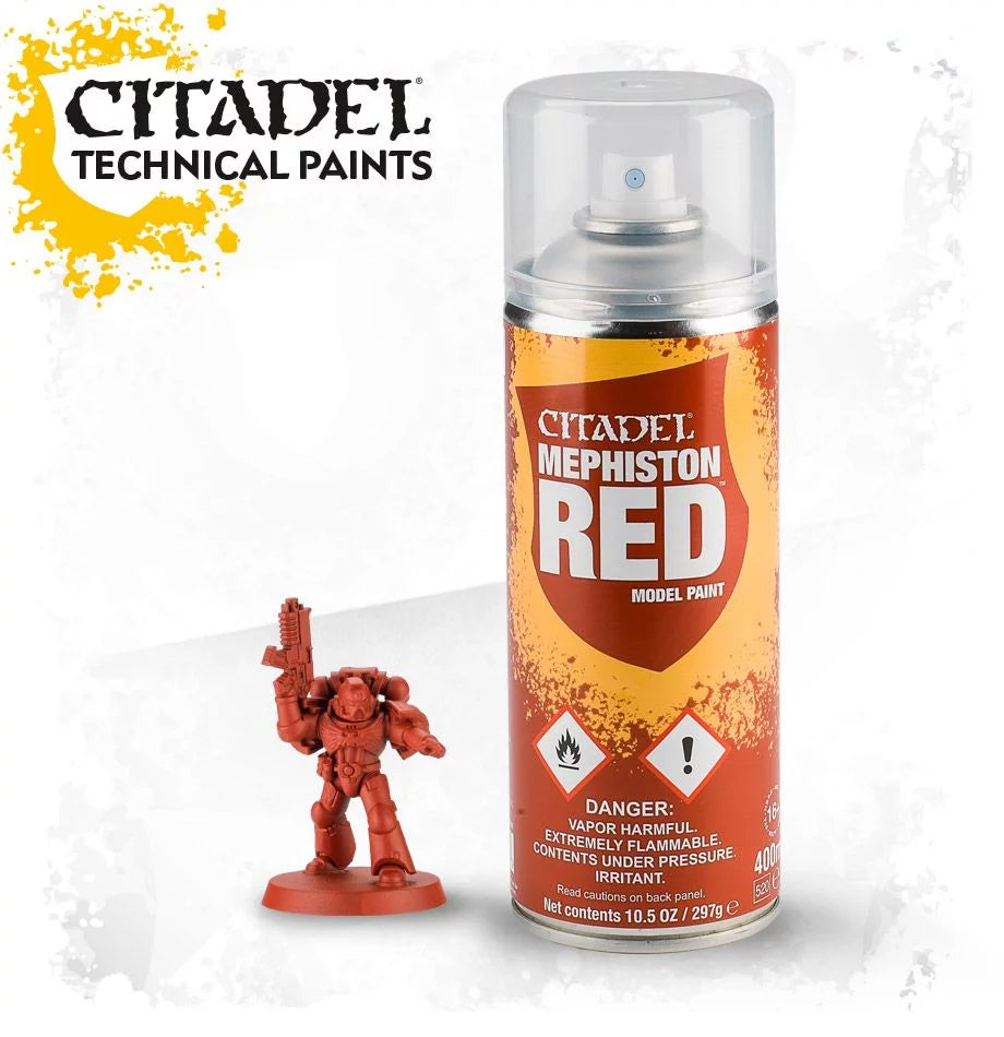 Citadel Colour Spray Paint: Mephiston Red