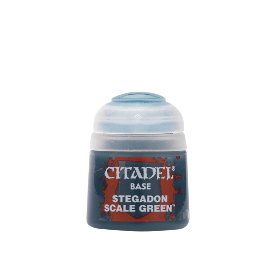 Citadel Colour Base 12ml: Stegadon Scale Green
