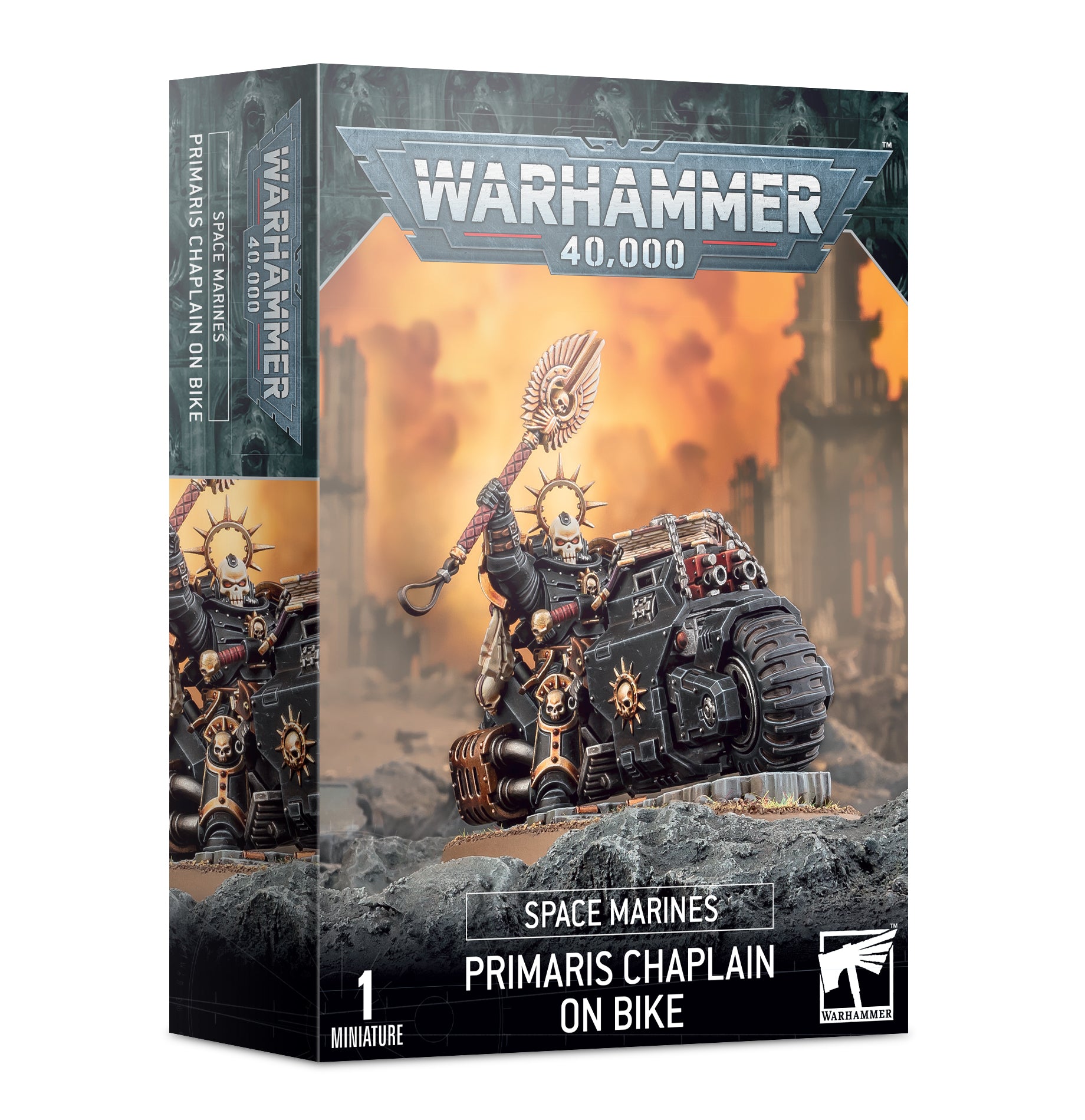 Space Marines - Chaplain on Bike