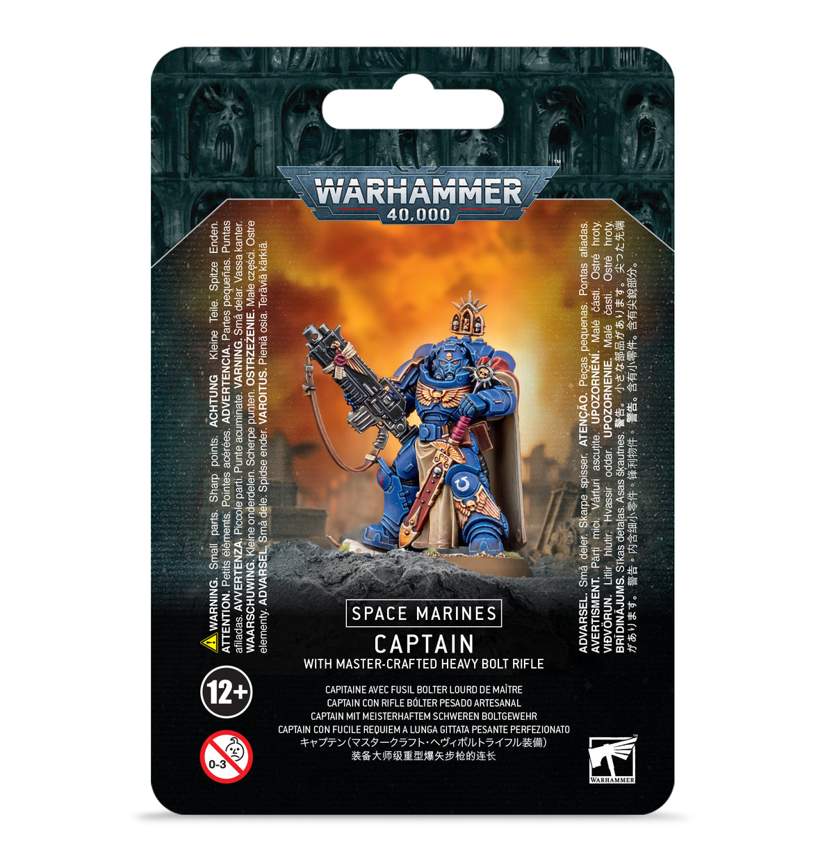 Space Marines - Captain with Master-Crafted Heavy Bolt Rifle