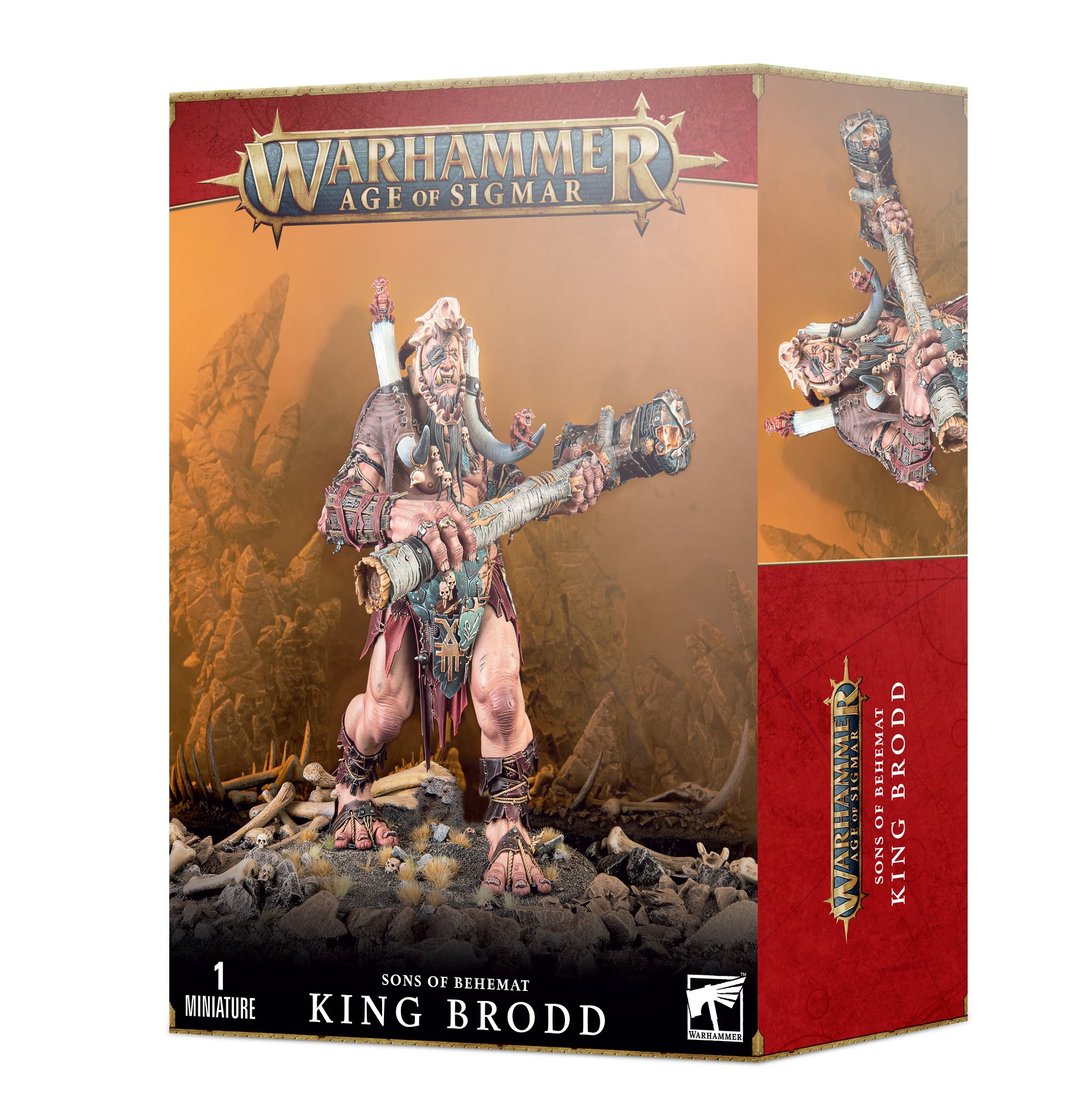 Warhammer Age of Sigmar - Sons of Behemat King Brodd