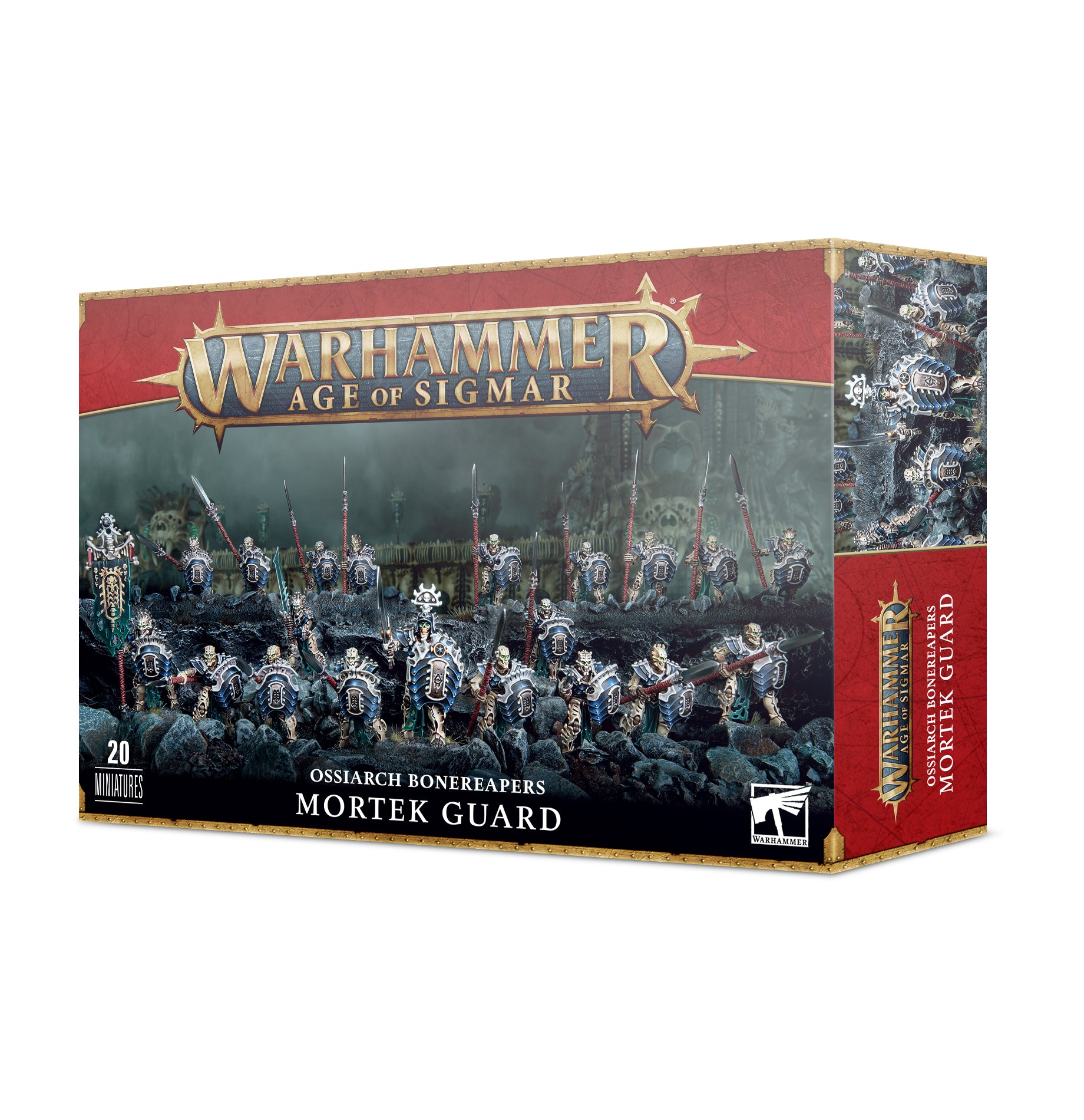 Warhammer Age of Sigmar - Ossiarch Bonereapers - Mortek Guard