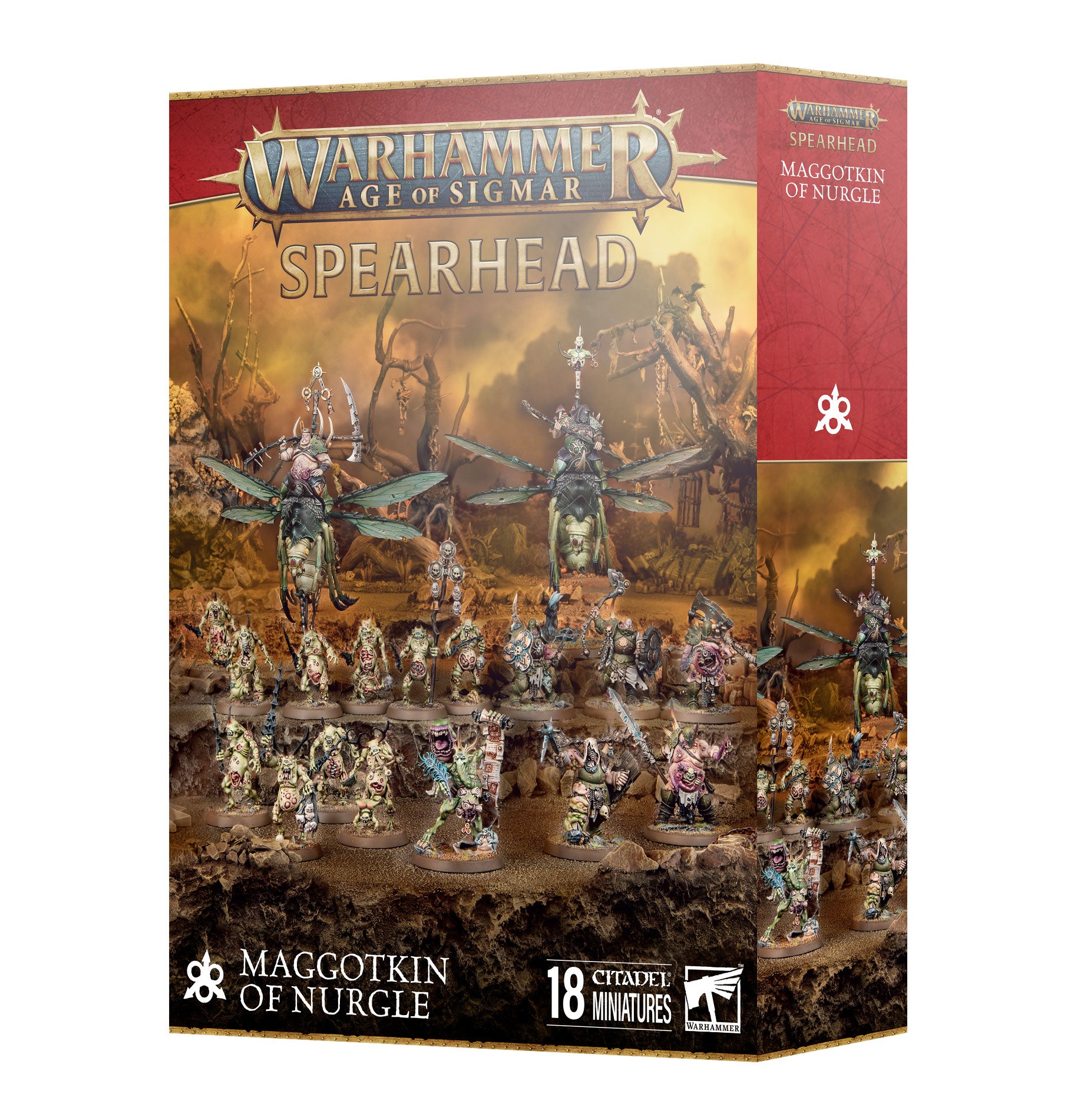 Warhammer Age of Sigmar - Spearhead Maggotkin of Nurgle